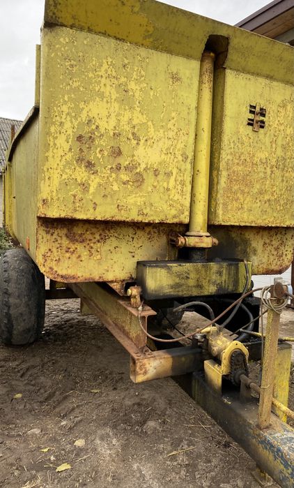 Przyczepa skorupa 10 ton