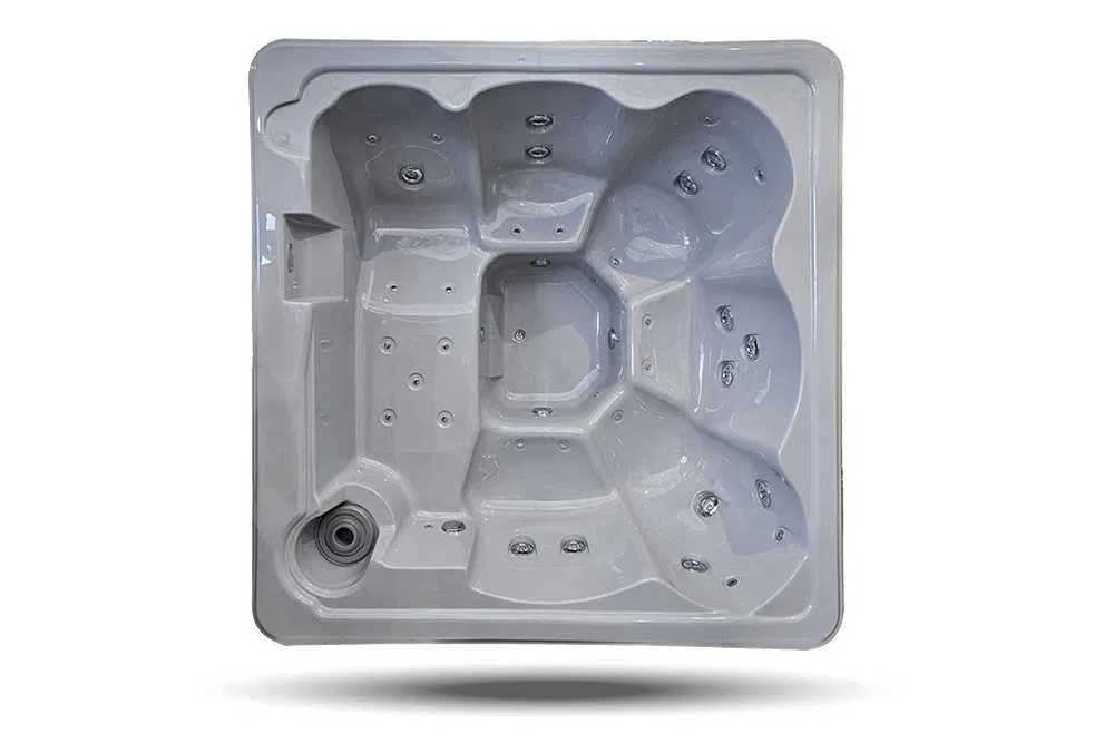 Jacuzzi ogrodowe wanna SPA Comfort 210 x 210 6 osób hydromasaż OD RĘKI