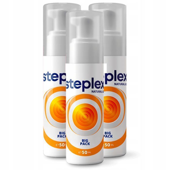 3X Steplex - Silny Żel Na Ból Kości I Stawów, Większa Wersja 50Ml!