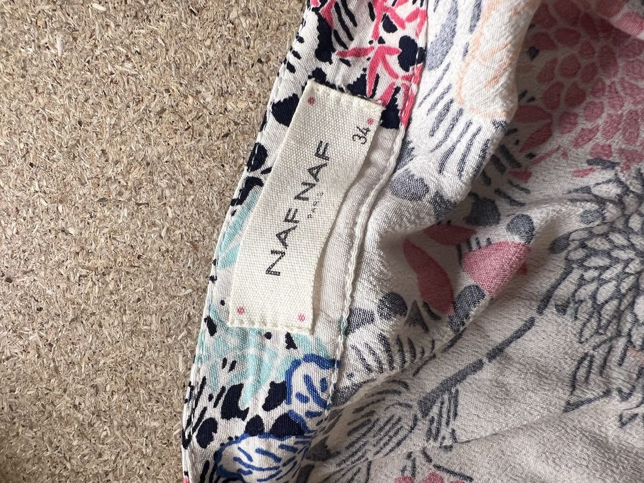 Vestido manga curta Naf Naf tam. 34