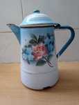 Cafeteira vintage em esmalte