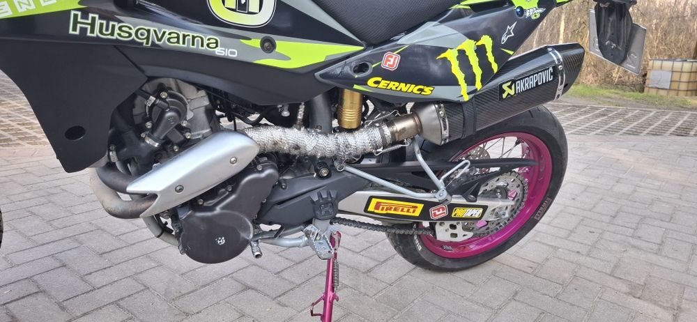 Husqvarna SM610 # 2009 # Mały przebieg # Akrapovic