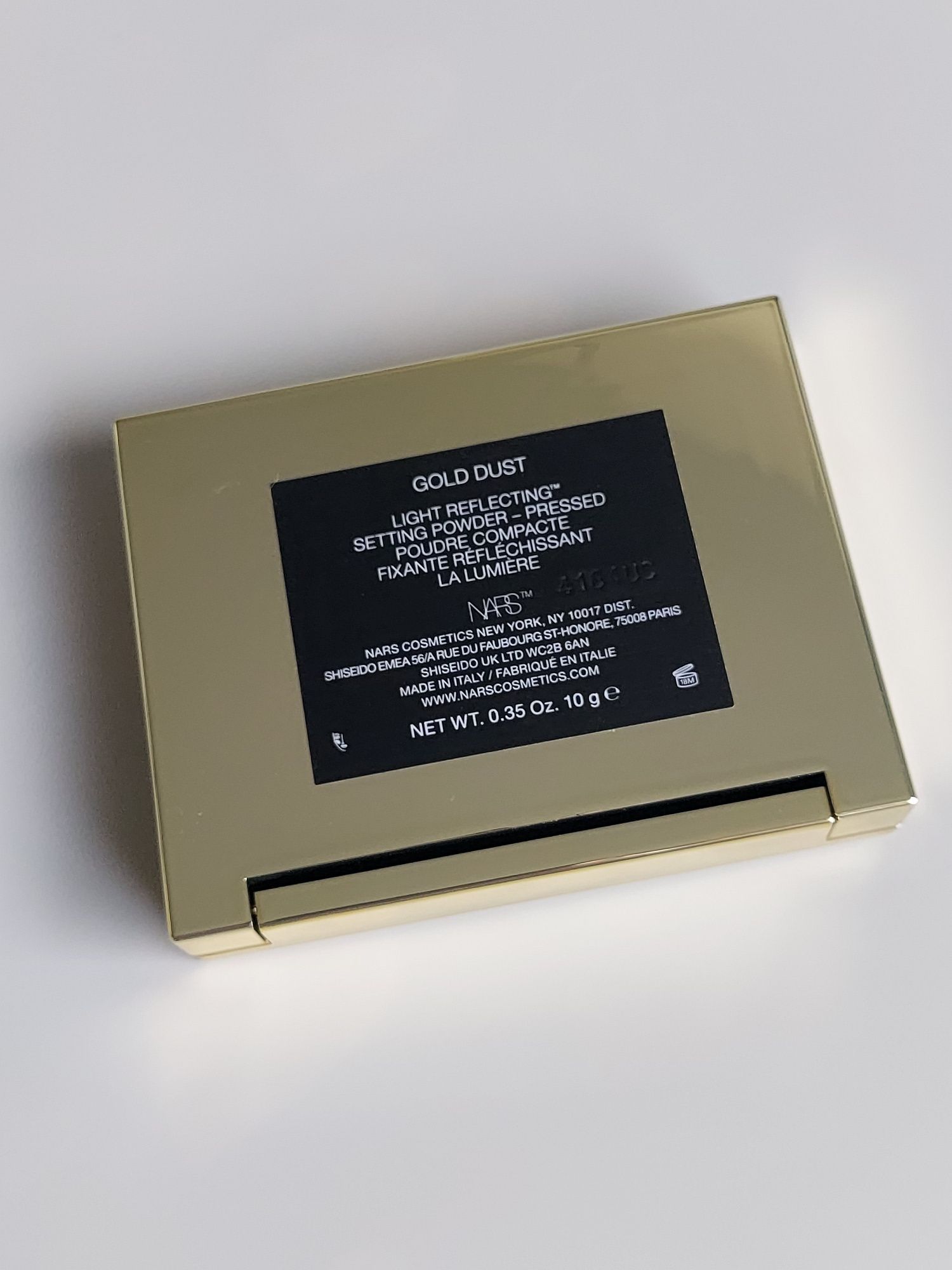 Puder NARS Light Reflecting Setting Powder Pressed Gold Dust