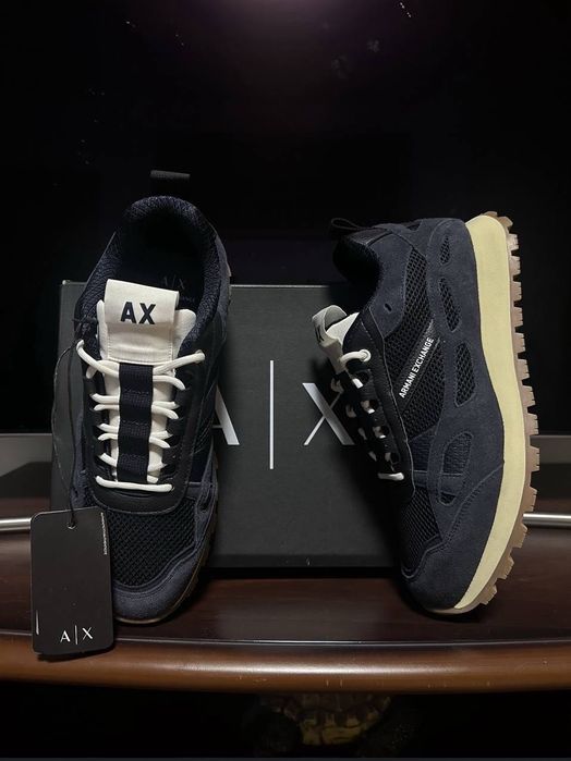 Armani Exchange (A|X) męskie sneakersy — oryginał