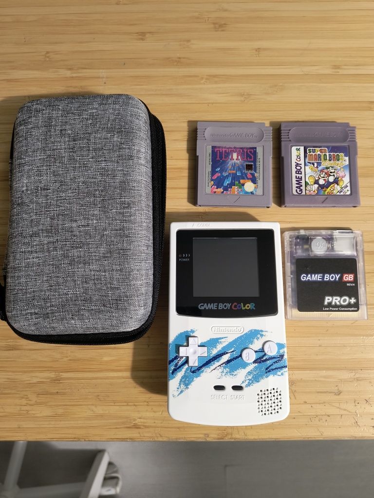 Gameboy Color IPS mod i nowa obudowa