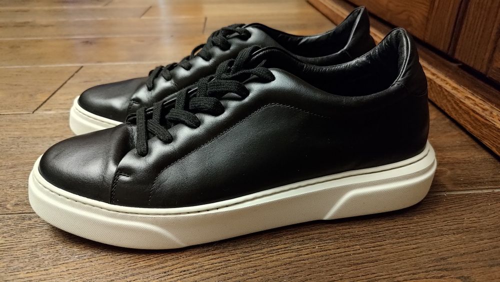 Pantofola d'oro 45 cm. 29.5 cm. Skóra. Jak Karl Lagerfeld, Guess