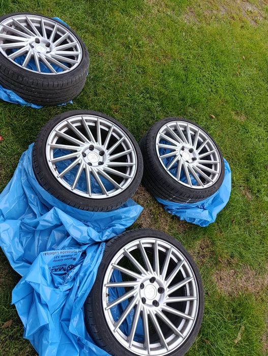 Alufelg Audi Golf Skoda i Keskin Kt17 5x112 opony Dębica