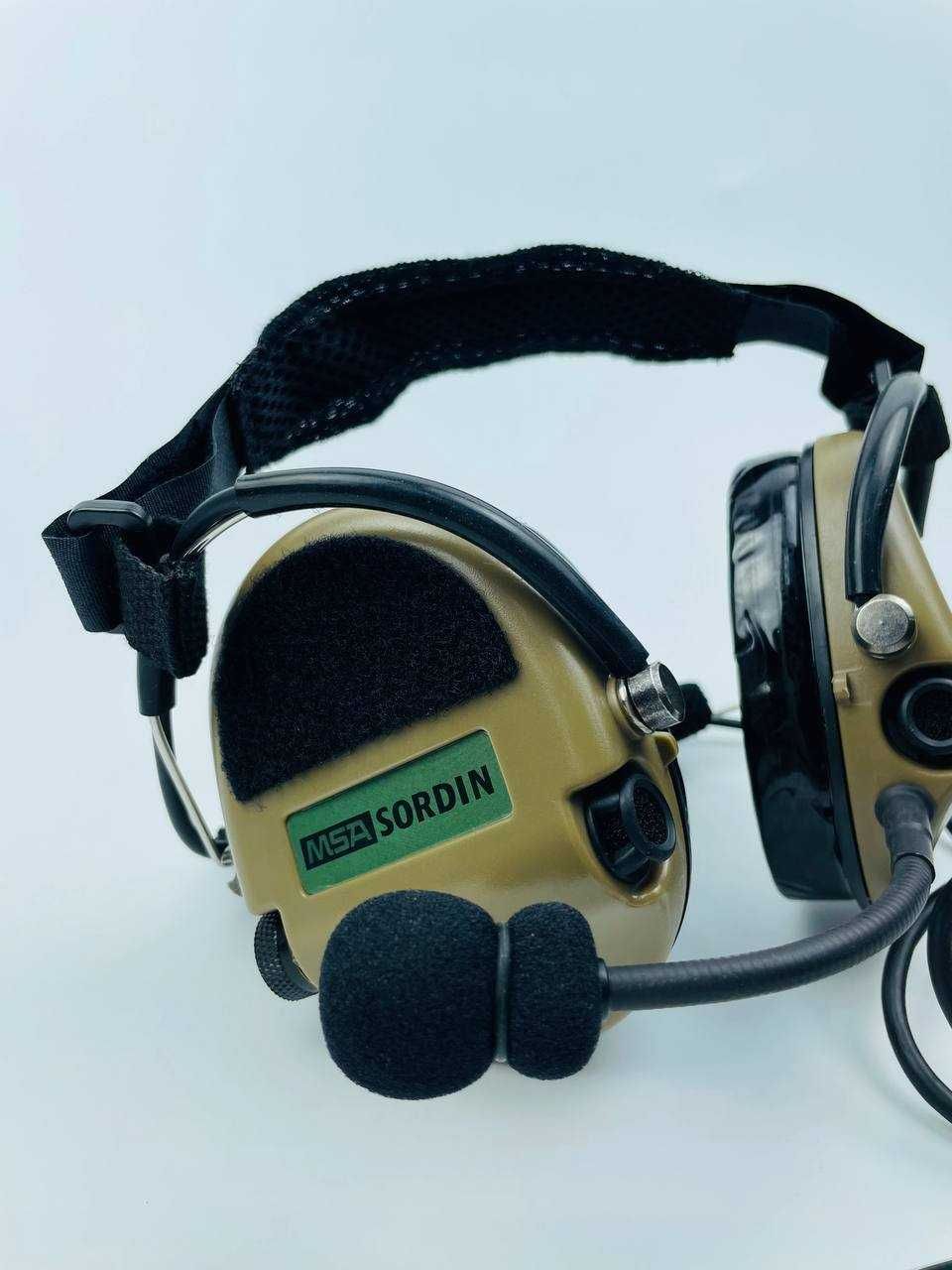 Активні навушники Neckband (Sordin Style), койот