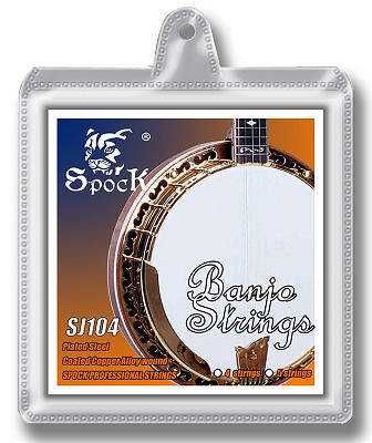 Struny do Banjo SPOCK SJ104 komplet strun do banjo SJ-104