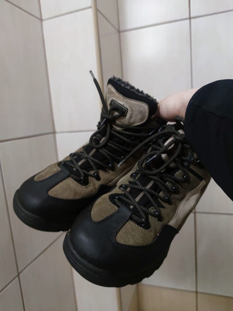 buty trekkingowe męskie 47 skórzane skóra wysokie za kostkę classic sp