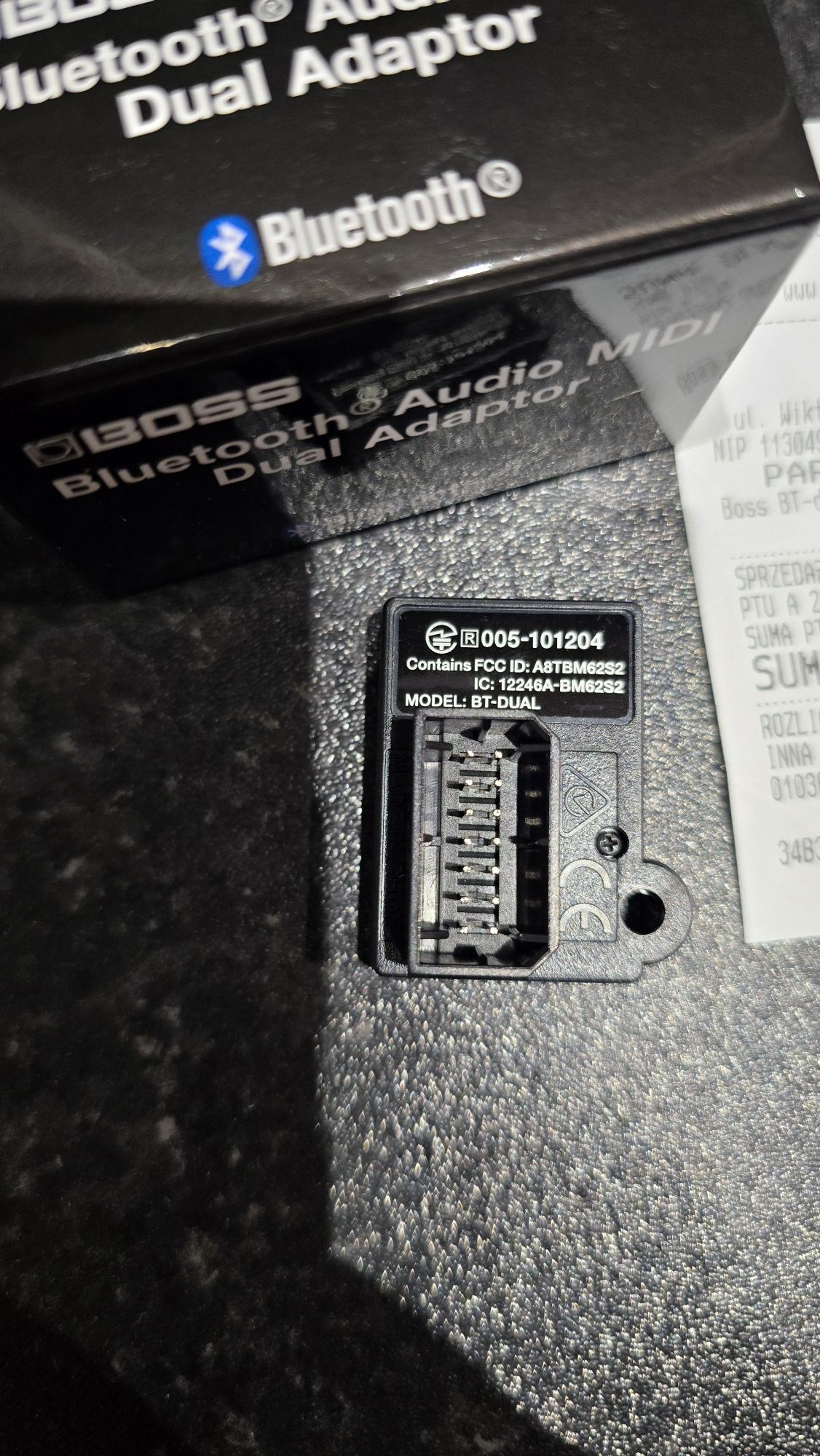 BOSS Bluetooth Audio MIDI Dual Adaptor