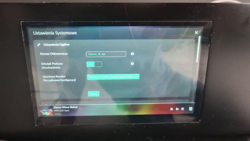 Odtwarzacz sieciowy streamer Raspberry Pi3