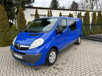 Opel Vivaro L2 H1* Long * Dabel* Brygadowy * 6-o Osobowy* Klima* 2.0 DCi* 217000km