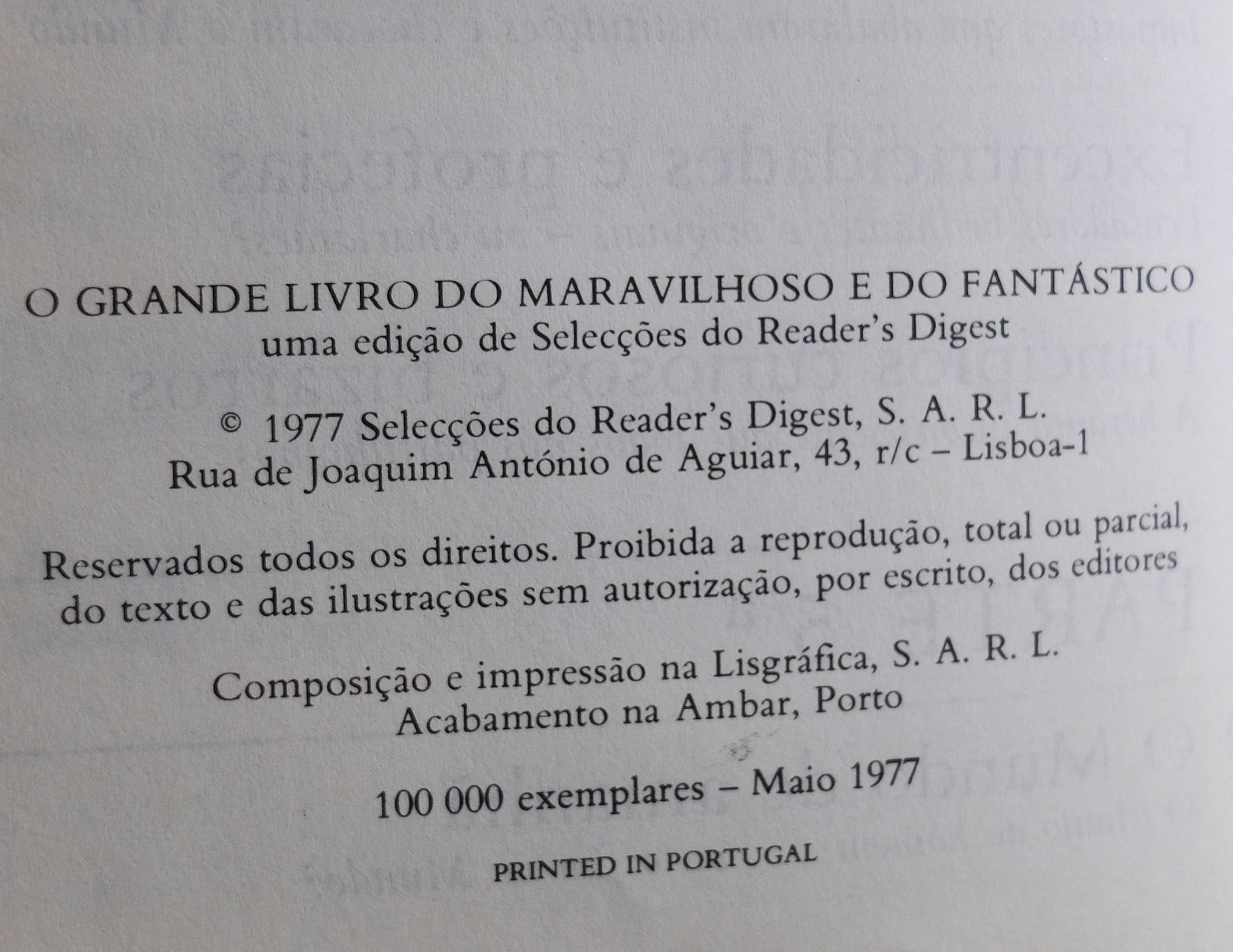 Livro do Maravilhoso e Fantástico - Maio 1977