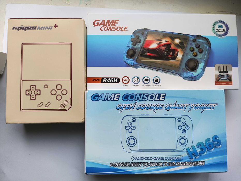 Ігрова консоль R46H, H36S, Miyoo Mini + Game Console 64GB