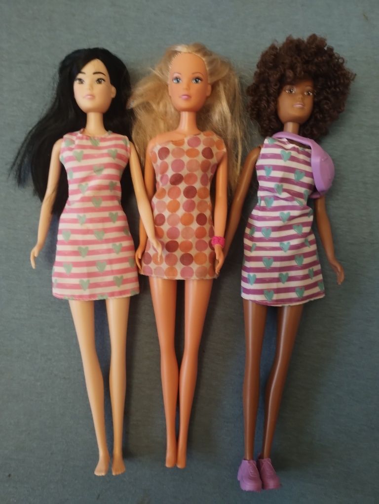 Lalki barbie i Steffi