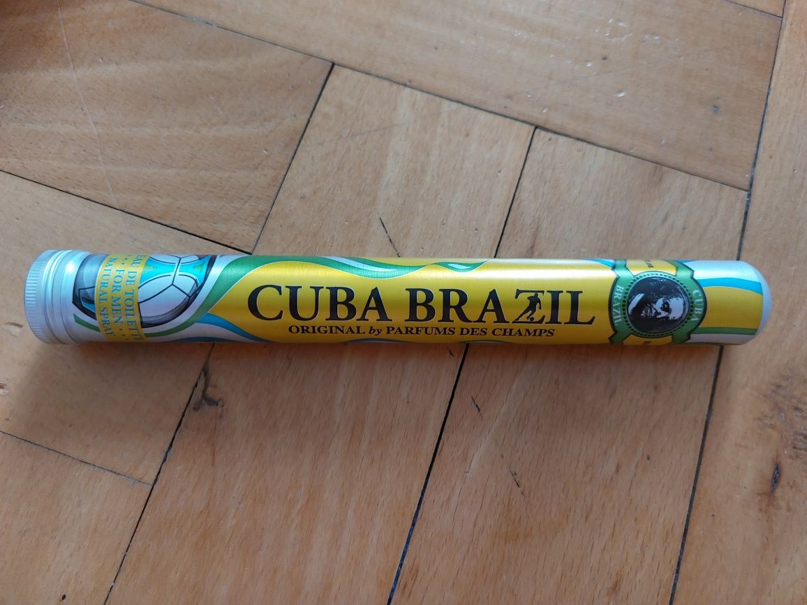 Mała puszka aluminiowa cuba brazil pojemnik