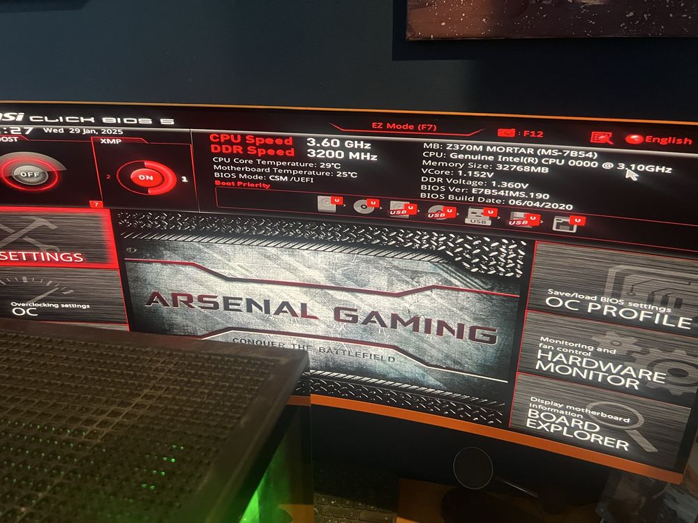 Intel Core i9900k ES