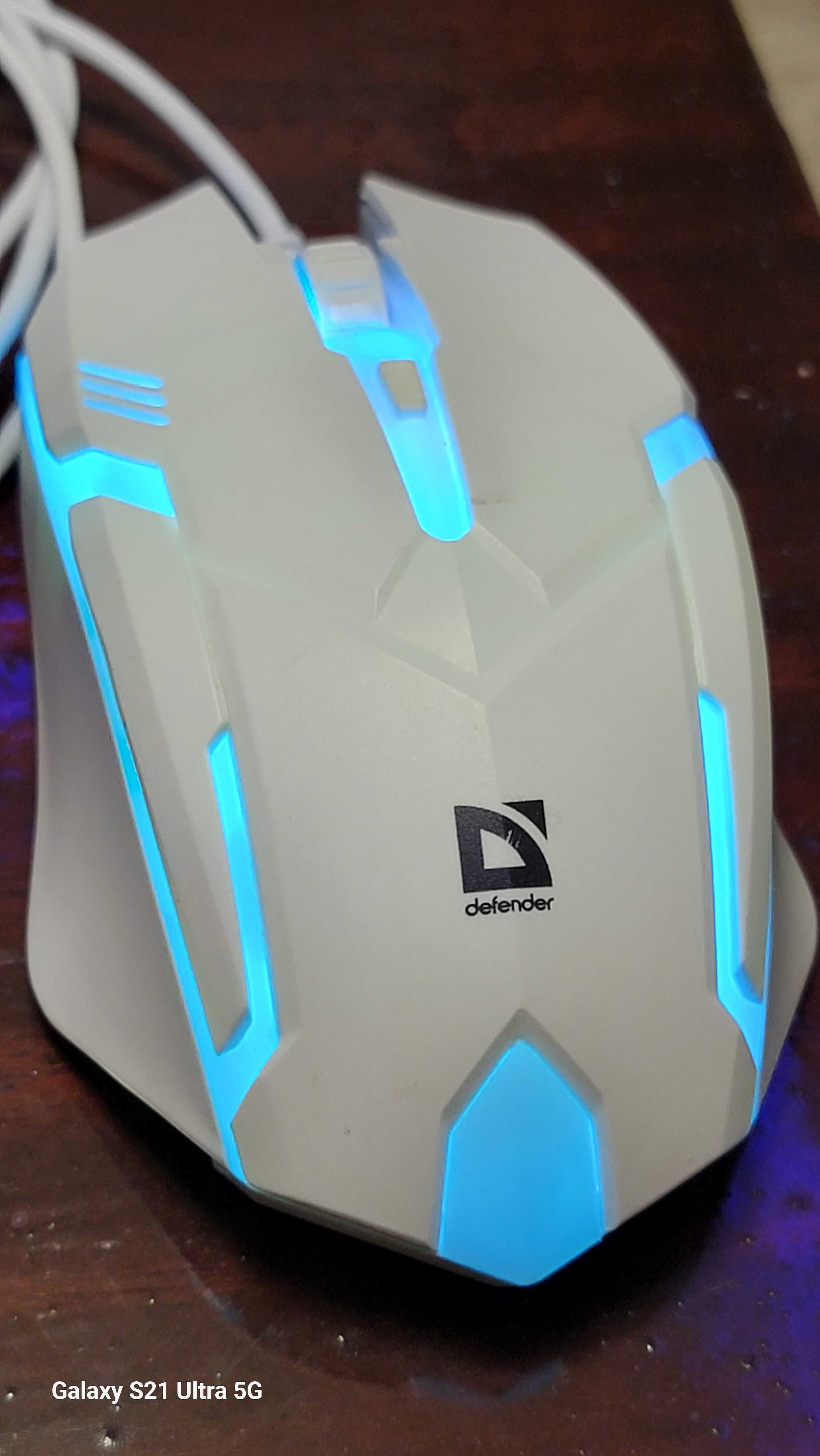 Миша Defender Cyber ​​MB-560L USB White