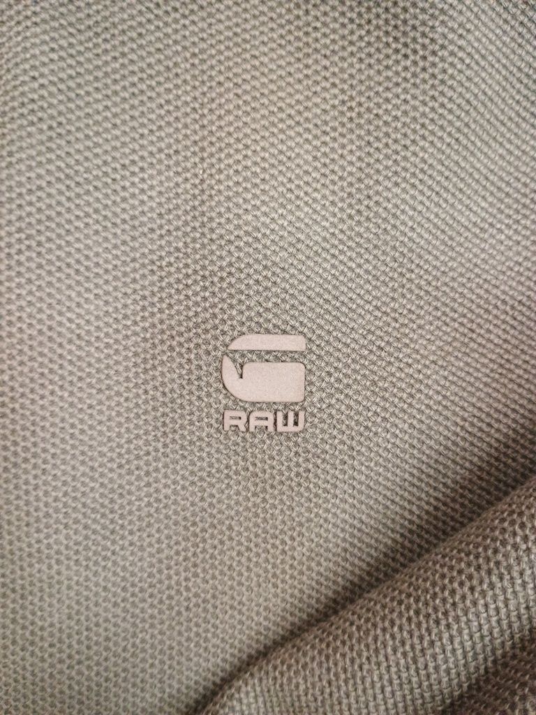Koszulka Khaki z Długim Rękawem G-star Raw M