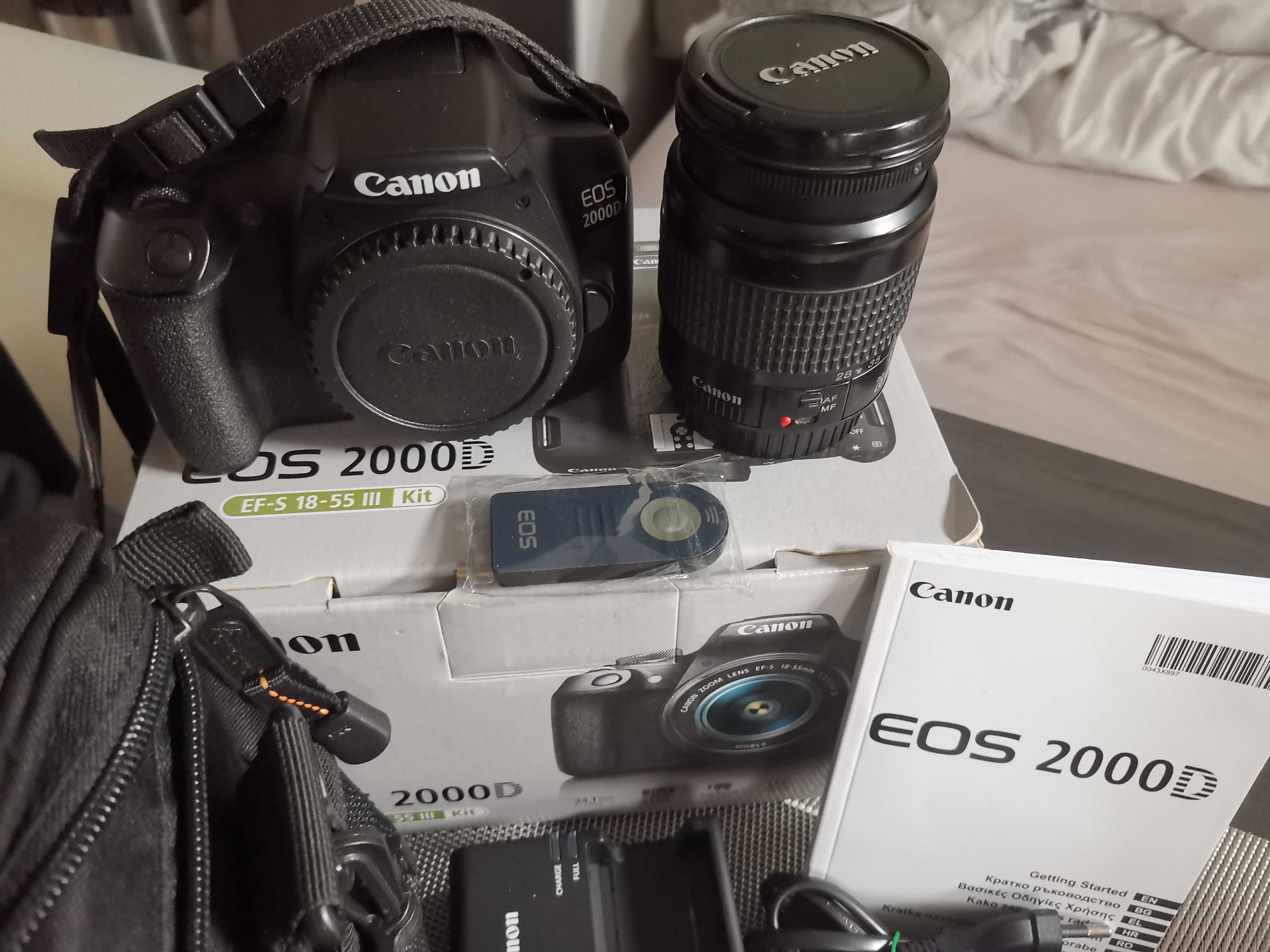 Canon eos 2000d na gwarancji.