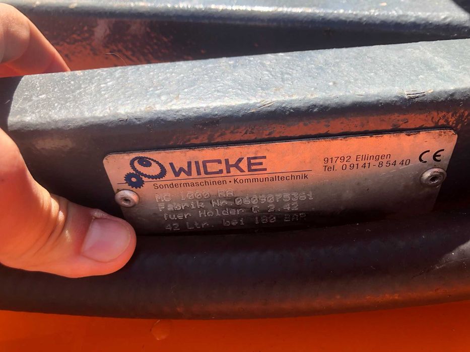 Kosiarka Belos Holder C250 Stoll Wicke odkurzacz rotacyjna bijakowa