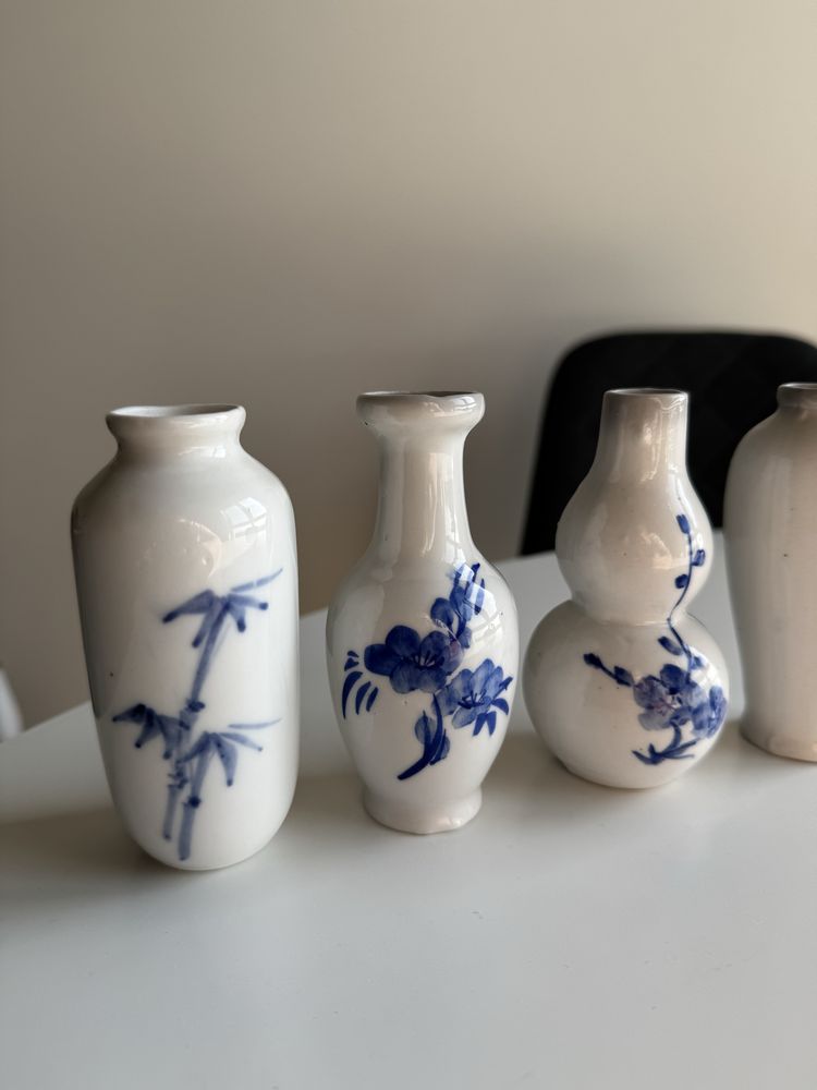 Японська порцеляна ваза handmade 4 шт
