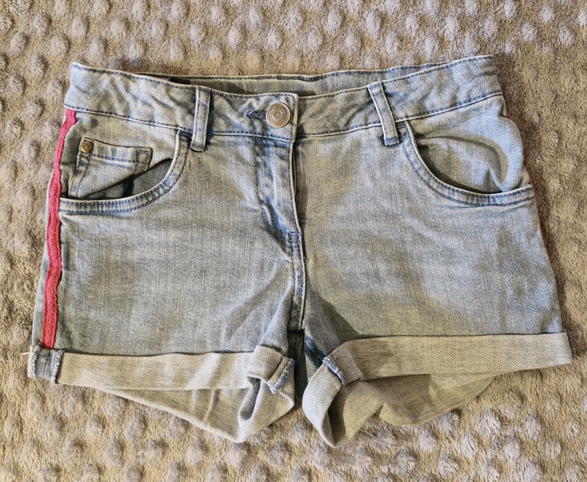 Джинсові шорти на дівчинку 140