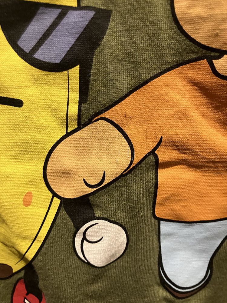 Stumble guys Zara 134/140 zielona bluzka koszulka długo rękaw tshirt