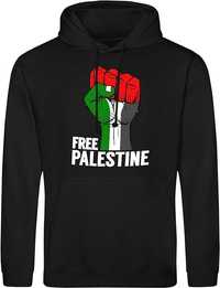 Free Palestine Bluza Z Kapturem Unisex rozmiar s