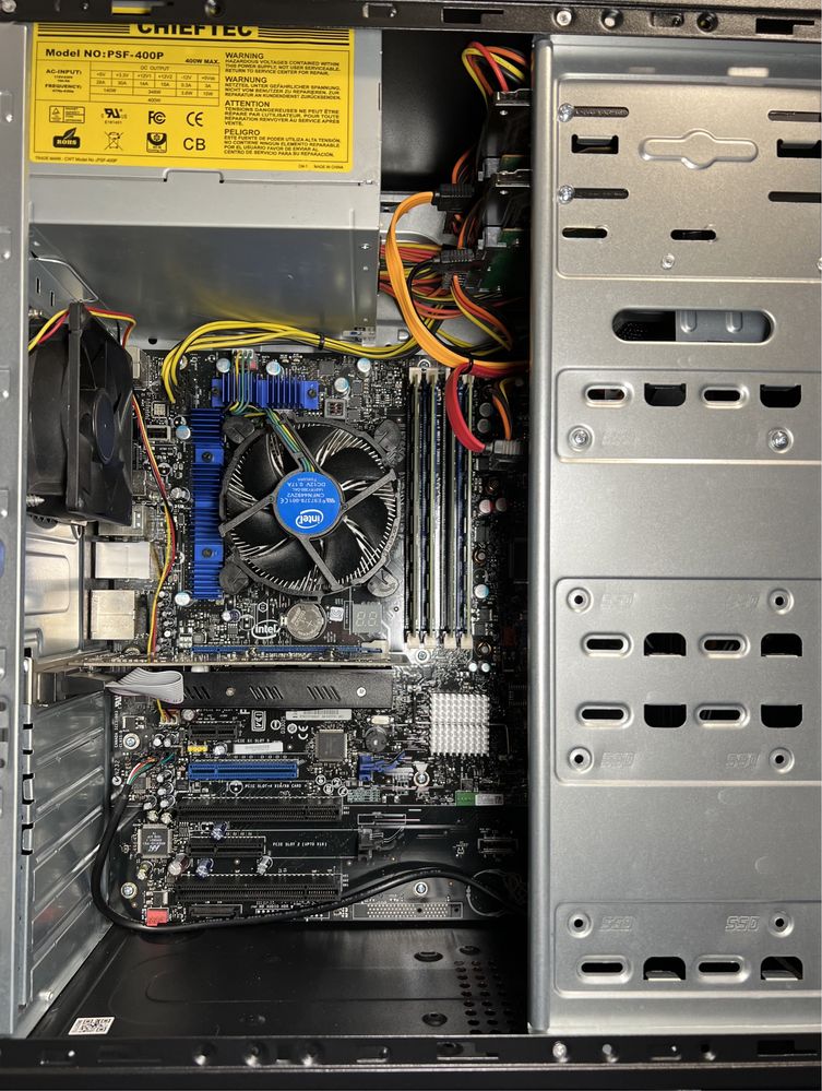 Компʼютер Intel і3-4160, Ssd 240, HDD 640gb, Nvidia 430 1gb