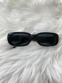 nowe okulary przeciwsłoneczne czarne plastikowe sunglasses streetwear