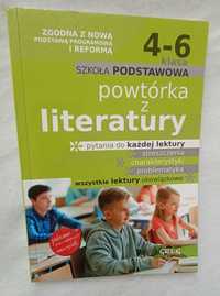 Książka, powtórka z literatury, klasa 4-6 szkoła podstawowa