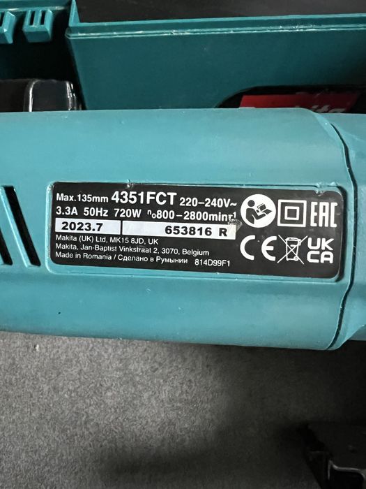 Мережевий лобзик Makita 4351 FCT