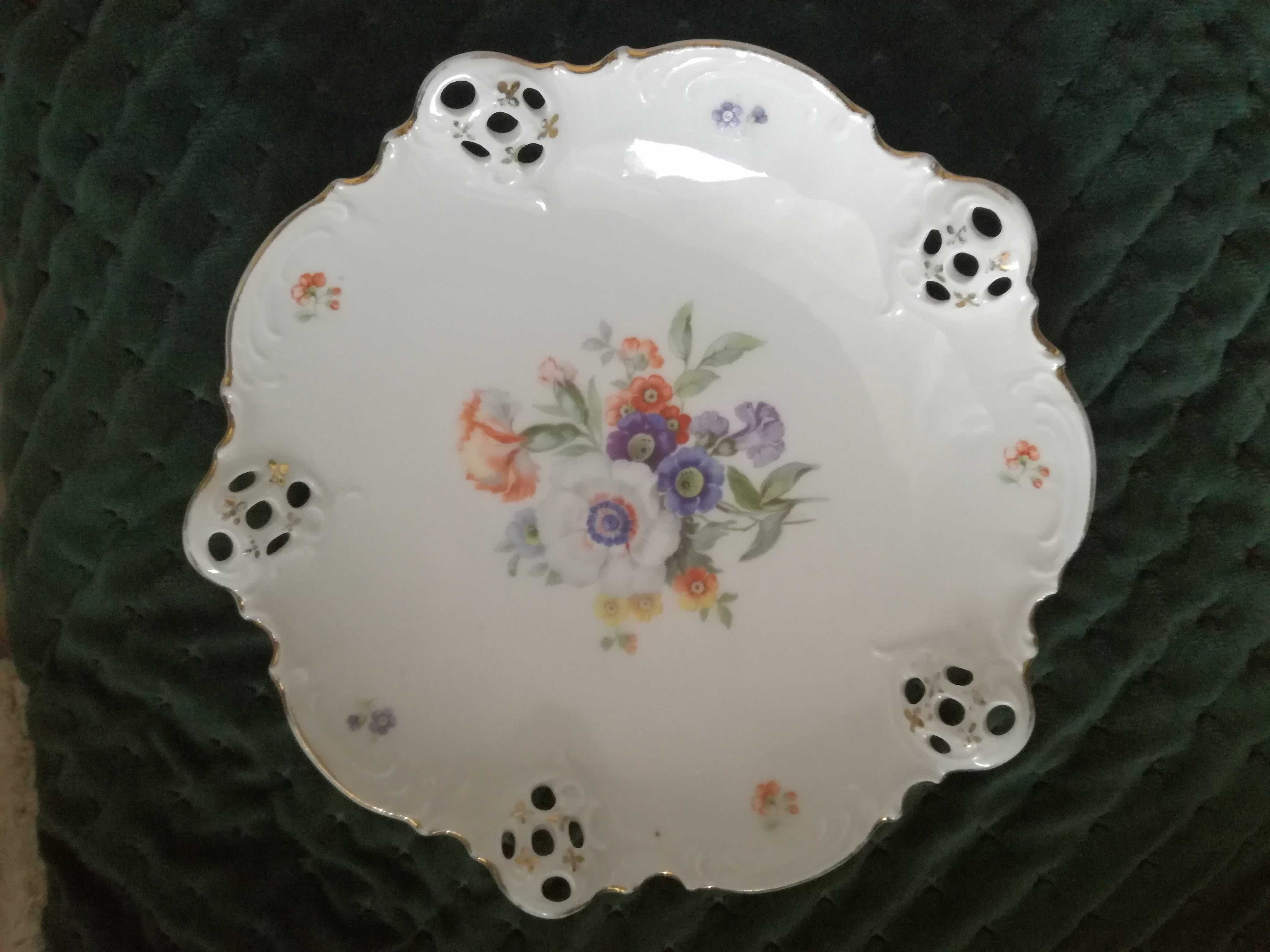 20 cm Rosenthal Moliere Charlotte porcelana patera/talerz. Antyk