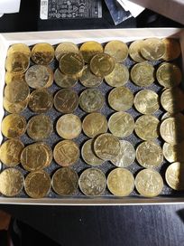 Mozety złote 43 monety