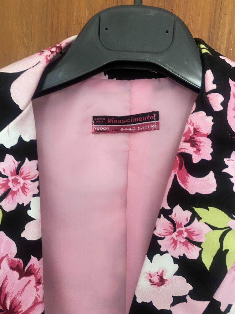 Blazer e gabardine beje