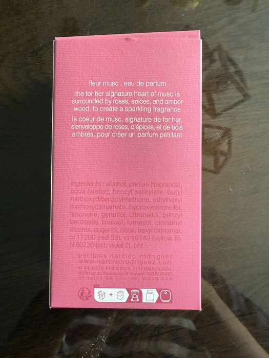 Narciso Rodriguez, Fleur Musc EDP, 50 ml, uzyty raz