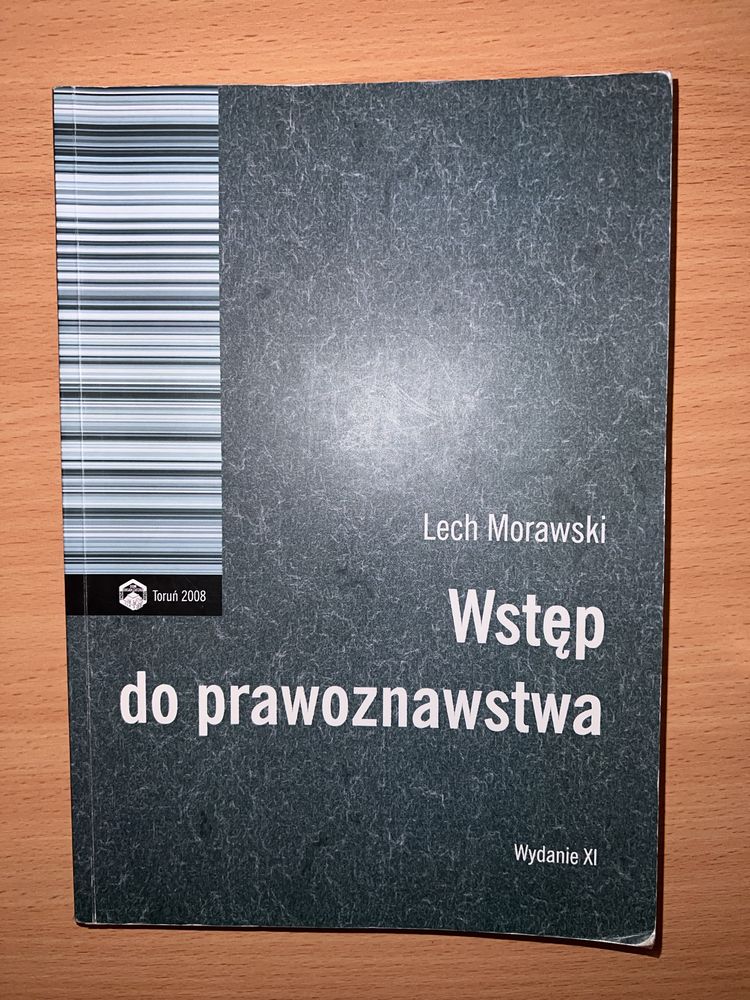 Lech Morawski Wstęp do prawoznawstwa