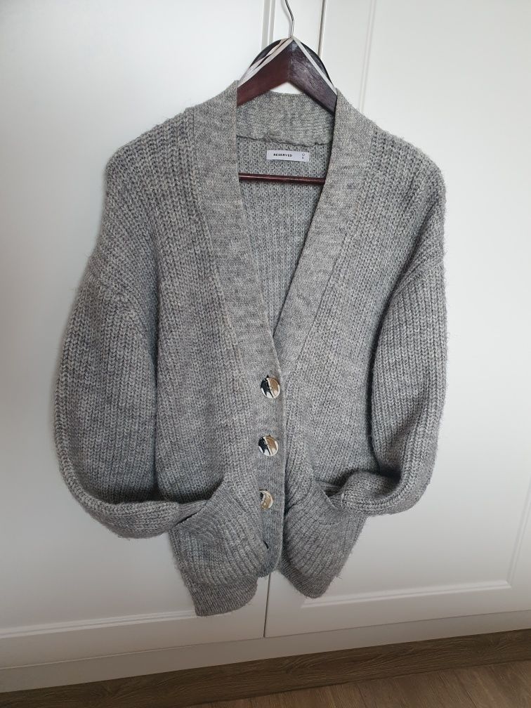 Oversize Sweter kardigan r. S/M