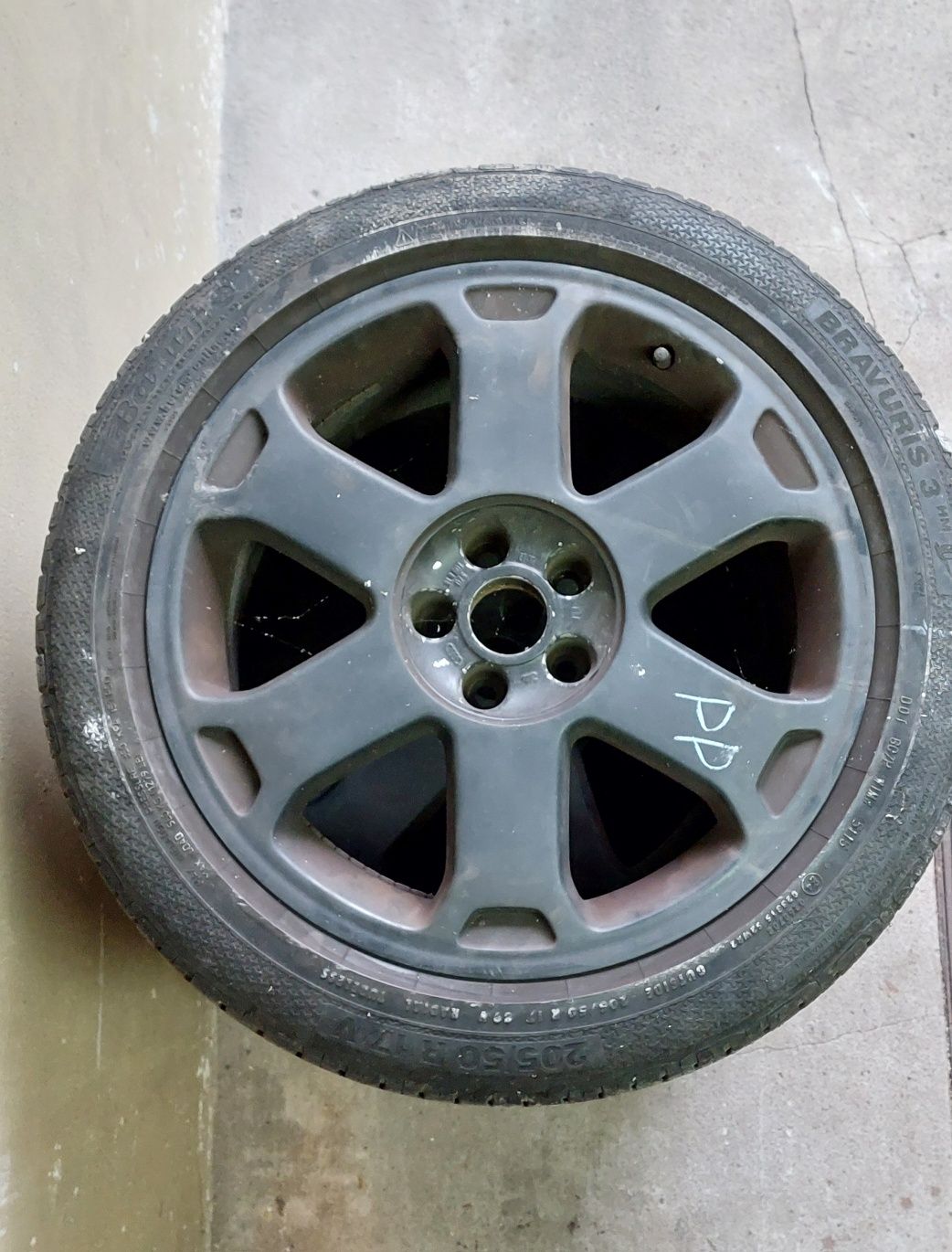 Alufelgi 17 czarne, Audi A3 8l ET32