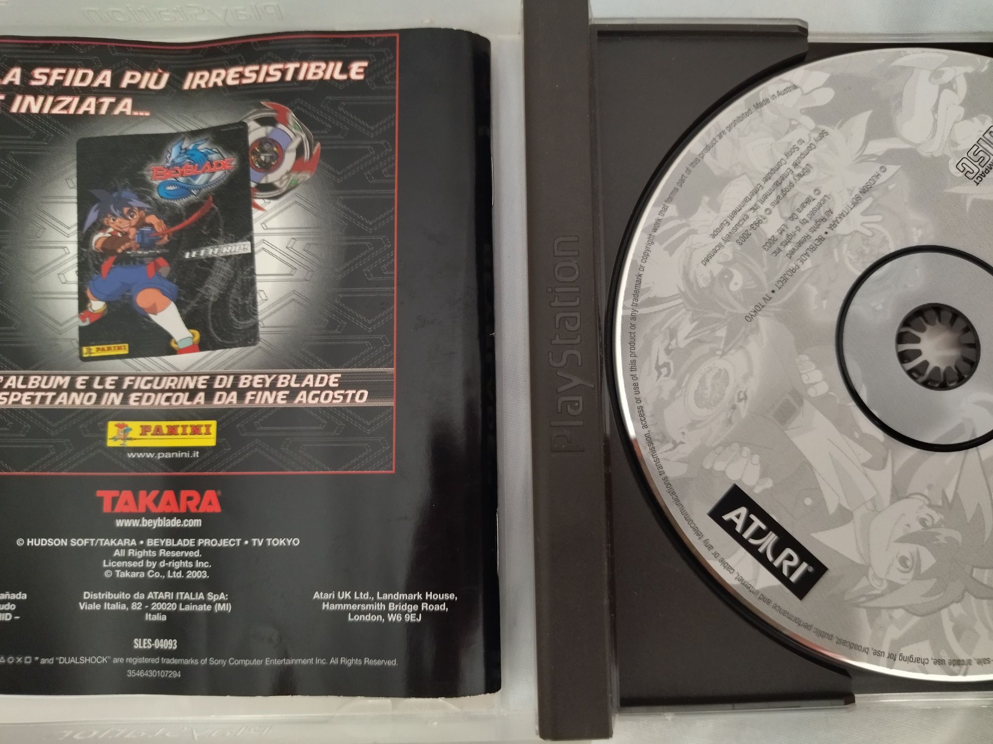 Jogo Beyblade PS One