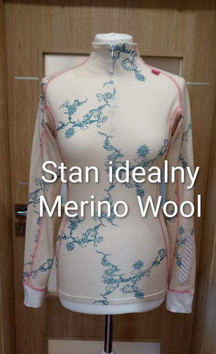 Bluzka koszulka termiczna wełniana, Merino Wool wełna Helly Hansen L 4