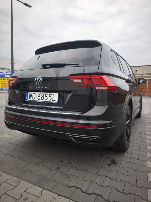 VW TIGUAN 2023 R-Line Black edition 2.0 190KM USA full 15k przebieg!