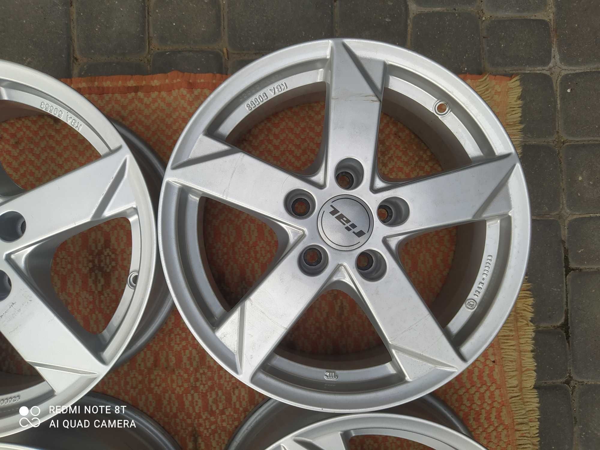 Alufelgi 16" 5x112 VW Audi Skoda Seat Mercedes 5x112