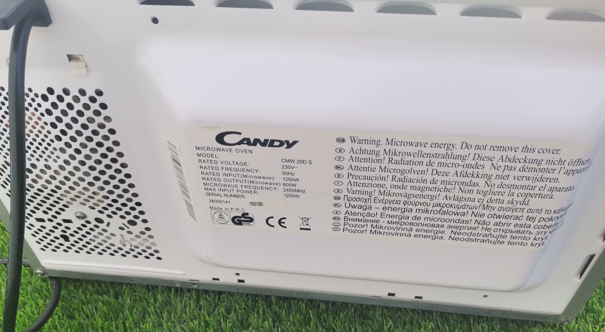 Microondas Candy c grill