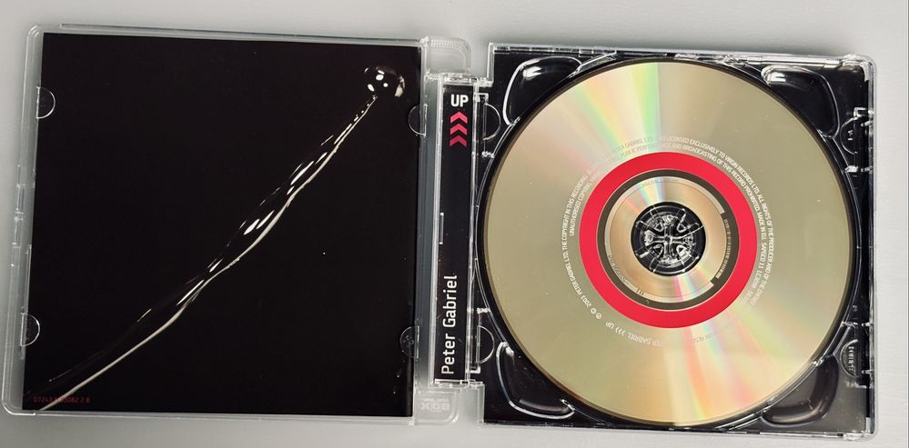 Peter Gabriel „UP” - Hybrid, Multi-Channel,  SACD, CD