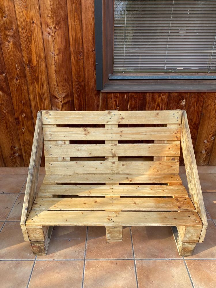 Kanapa/sofa ogrodowa z palet
