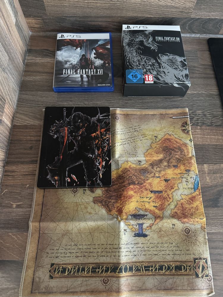 PlayStation Ps 5 Final Fantasy XVI Deluxe Edition PL! Wymiana!