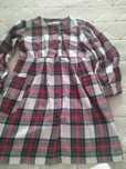 Vestido xadrez Zara